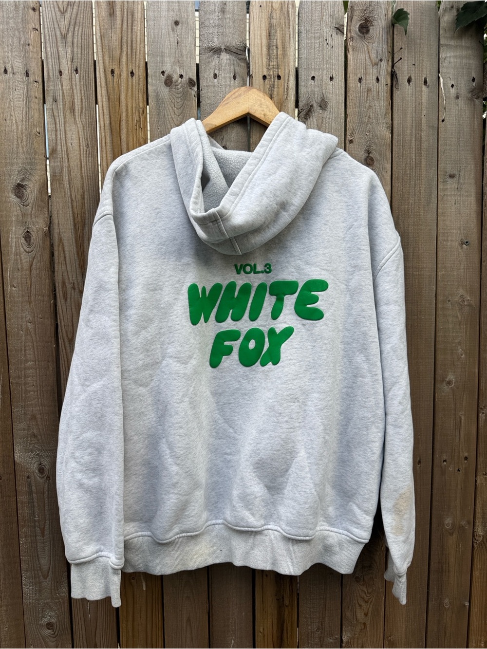 White Fox Boutique Light Gray Hoodie